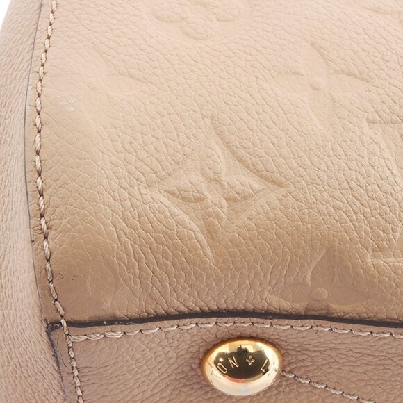 LOUIS VUITTON Brown Monogram Leather Bag - Picture 4 of 14